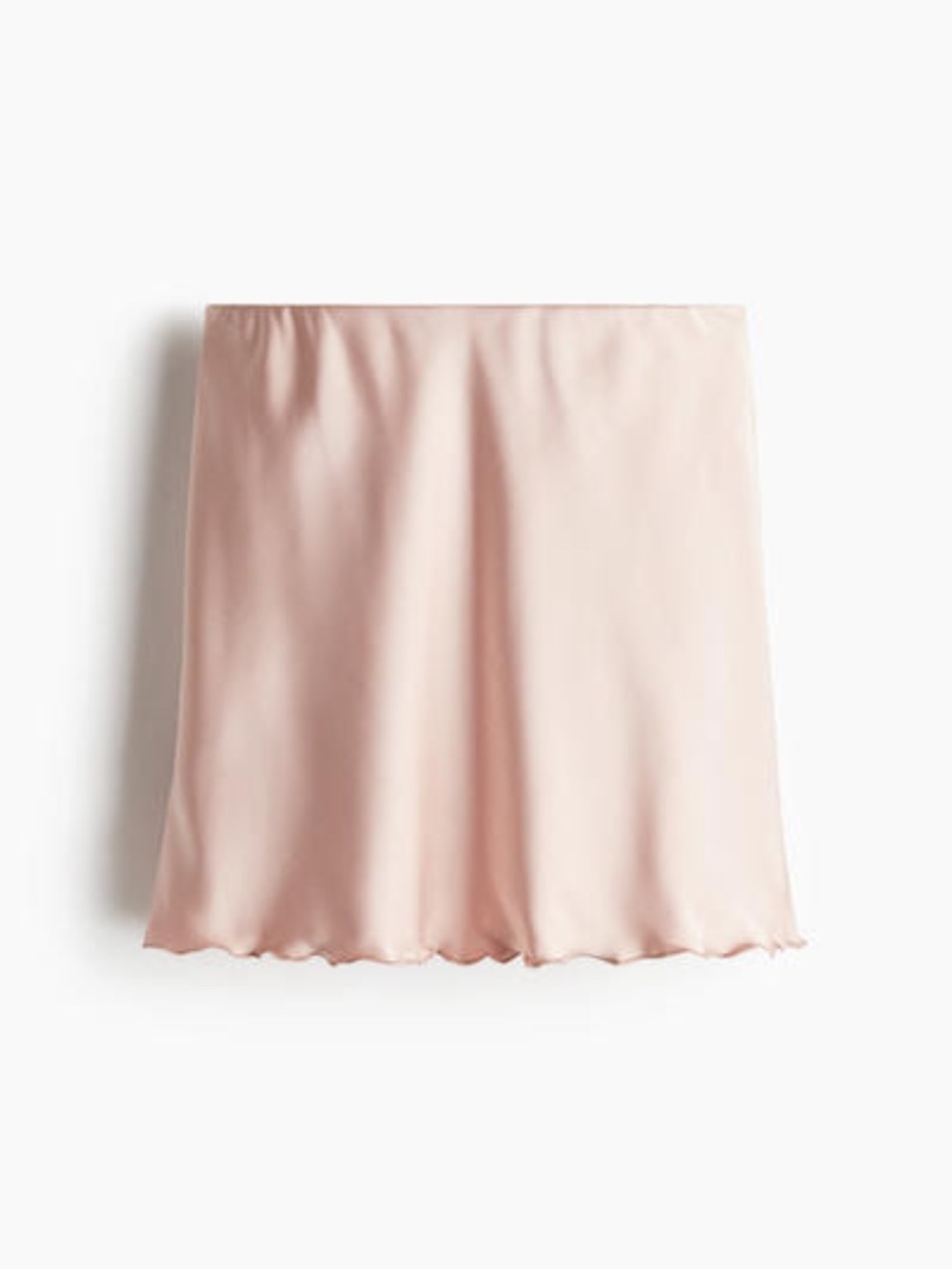H&M Pink Satin Slip Skirt | Size M